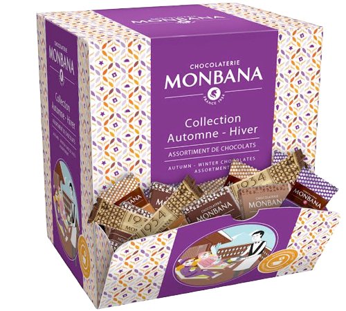 Boîte distributrice de 300 gourmandises au chocolat